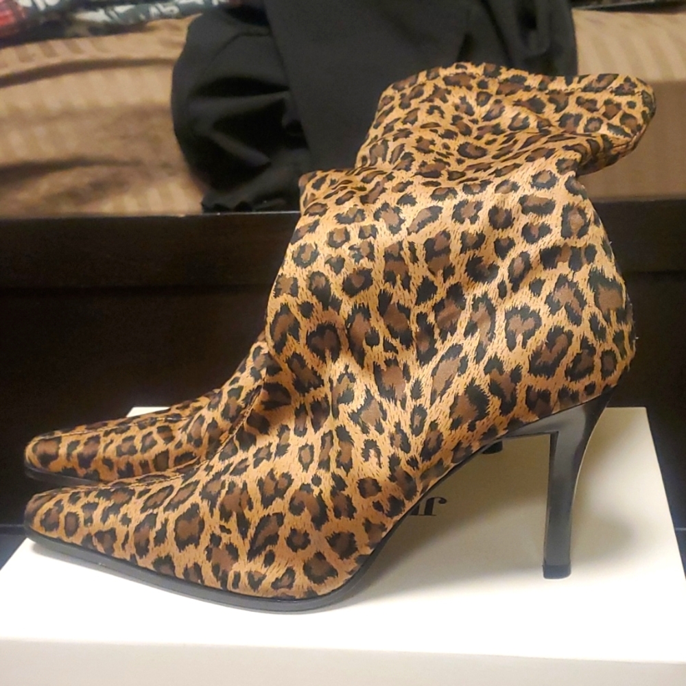Animal Print Boot